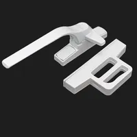 two styles Aluminum alloy drive knob door handle plastic steel sliding window latch furniture hardware part pull bolt lock