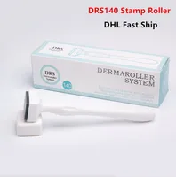Оптовая Derma Roller 140 DRS нержавеющей стали Microneedle Derma Штамп для кожи уход красоты Инструменты DHL голодает корабль