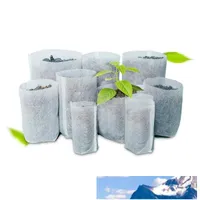 Biyobozunur tohum torbaları 100 adet / grup saksı sebze nakli üreme bahçe dikim kreş bitki fabrika fiyat uzman tasarım kalite son stil