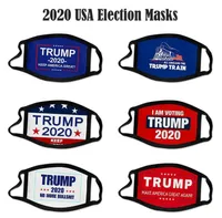 Máscaras DHL NAVIO Eleição Trump cara Cotton Mantenha Máscaras América Great Again Cosplay Biden Partido Anti poeira lavável respirável cobrir a boca