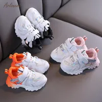 New Kids Sneakers Children's Sports Shoes New 2020 Spring Boys Girls Mesh Shoes Cute Baby Toddler Casual284t