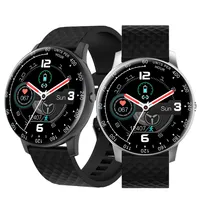 H30 Akıllı İzle Bilezik Spor Bileklik Smartwatch Tam Ekran Dokunmatik Kalp Hızı Smartwatches Bant Perakende Kutusu Ile Android Için