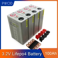 PWOD New Calb 48PCS 100ah Lifepo4 battery 48V300AH Lithium iron phosphate cell Solar pack 12V 24V 36V 72V Cells EU US TAX FREE