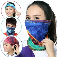 Unisex Magic Face Mask Cycling Scarf Neck Gaiter Biker&#039;s Tube Bandanas Solid Color Wristband Sports Scarves Outdoor Beanie Cap 11 Colors INS