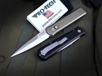 Protech крестный отец 920 одинарного действия тактической самообороны складной охотничий нож карманный EDC Походный нож охотничьи ножи подарок Xmas 3300 3100