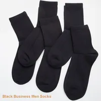 2020 Yepyeni Pamuklu erkek çorapları Erkek Siyah İş Nefes İlkbahar Yaz Erkek Mürettebat Çorap Meias Sıcak ucuz fiyata Sokken