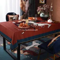 Bonne qualité Table Cloth Couverture Table Nappe européenne Thé Nappes Café Accueil Cuisine Décor
