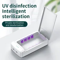 UV 소독 상자 먼지 제거 멸균 스마트 장치 휴대 전화 키 휴대용 가정용 살균 쟁반 기계 살균기 보관 상자