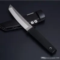 Горячее новое поступление холодная сталь 17T Kobun выживание пожилых ножей TANTO Point Atin Blade Utility Утилита фиксированного лезвия ножей охотничьи инструменты