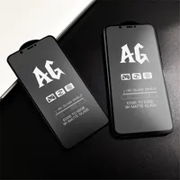 Matte AG completa vetro temperato per iPhone 11 X XS XR 8/7 6 6s plus della protezione dello schermo 9H Temper vetro senza Box 500PCS