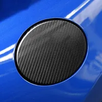 Accessoires voiture Intérieur en fibre de carbone Réservoir de carburant Cap Décoration Garniture couverture autocollant de voiture Styling pour Subaru BRZ Toyota 86 2014-2020