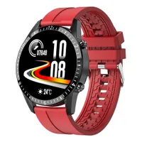Novo I9 Smart Watch Full Touch Round Tela Bluetooth Chamada SmartWatch Homens Mulheres Sports Fitness Waterproof Watch