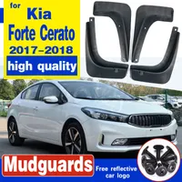 Set Molded Car Mud Flaps For Kia Forte Cerato K3 2017 2018 Mudflaps Splash Guards Mud Flap Mudguards Car Styling