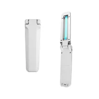 홈 CRESTECH 휴대용 UVC 살균 살균 램프 자외선 UV 살균기 등 소독 배터리 USB 전원