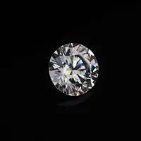 Originalfärg D Naturlig lös Moissanit Diamant Test Positiv sten för Ringar Örhängen Hängsmycke Brilliant Forever med certifikat