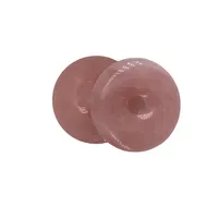 Mini Round Różowy Crstal Natural Jade Scraping Narzędzia Gua Sha Oczyszczanie twarzy Masaż Narzędzie Tradycyjne Chińskie Masaż Zdrowie Opieka
