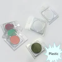 Pusty Eyeshadow Plastik Butelka Opakowania Clamshell Dla Eye Shadow Case Plastikowe Jar Kosmetyczne Pojemniki do przechowywania Szybka wysyłka SN1668