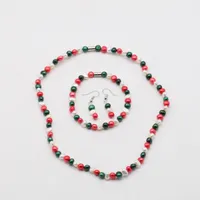 Água doce Cultured Pearl Necklace Set Inclui impressionante pulseira jóias e brincos por Mulheres seis milímetros Pérola Jóias Magnet Set 15 cores