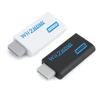 Wii 2 adaptador conversor suporte fullHd 720p 1080p 3.5mm áudio wii2hdmi adaptador cabo para hdmi tv wii conversor mq100