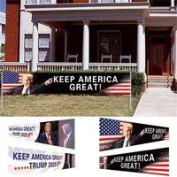 Los Estados Unidos de América Mantenga la bandera de Gran 296x48cm Trump 2020 Elección Presidencial Banner Campaña Trump envío de DHL de la bandera