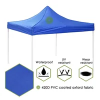 Schaduw Gigigar 3MX3M 420D Waterdicht Oxford Canopy Garden Patio Tent Sun Shelter Gazebo Outdoor Marquee Market Anti UV