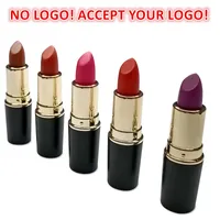 Geen merk! 20 kleuren matte bullet lippenstift charmante hydraterende lip balsem accepteren uw logo