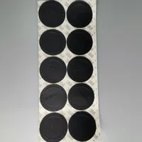 15oz 20 oz için Kauçuk Yapışkanlı Alt 30oz Sıska Tumbler Alt Sticker Tumbler Coaster Siyah Alt Kapak Kap Kupası Mat Mat Coasters