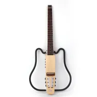 Bezgłowy Acoustic Electric Silent Travel Guitar Prawy Lewe Ręczne Przenośne Podróż wbudowany w zestawie