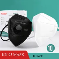 KN95 마스크 디자이너 성인 95KN 일회용 부직포 얼굴 마스크 필터 방진 방풍 호흡기 방진 안개 입안 스크린