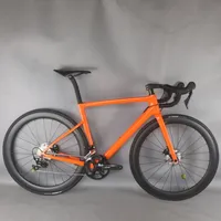 Nyaste Custom Paint 22 Speed ​​Disc Broms Komplett Bike Carbon Wheelset med Shiman0 R7020 GroupSet TT-X19