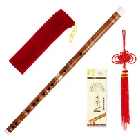 Bambusowy flet Dizi w Wulkble Tradycyjny ręcznie chiński instrument muzyczny