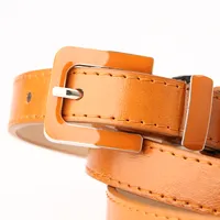 Big Sales Time-Limited Fashion Designers Leather Belt Six Colors Selection Women Creative Drip Alloy Buckle All-match Dress Decorative With Maleq Jeans Waistband
