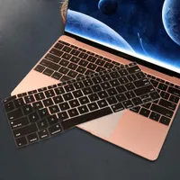 Vattentät dammskyddande skyddande silikon tangentbordskåpa Skinn för MacBook Air 13 tums 2019 2018 Release A1932 med Retina Display Touch ID
