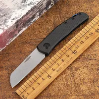 Ny ZT 0230 Slip-Joint Carbon Fiber Handle Mark 20CV Pocket Survival EDC Tool Camp Hunt Outdoor Kitchen Folding Knife