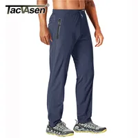 Tacvasen открытые брюки мужские быстрые сухие прямые бегущие туристические брюки эластичные легкие йоги фитнес упражнения спортивные штаны пробежки