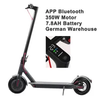 Germany Warehouse Electric Scooter D8 pro Smart E Scooters Skateboard 8.5inch 350W 25KM/H 30KM Motor Foldable Hoverboard Longboard Adult