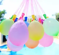 111PSC Renkli Su Dolgulu Balonlar Yaz Çocuk Bahçe Parti Açık Havada Çocuk Oyuncakları için Su Oyunları Oynamak Hızlı Kolay Dolum Su 03