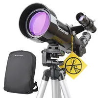 Celestron PowerSeeker 70400 Astronomy Telescope Compact Portable Tripod Space Telescopic for Beginners / Student