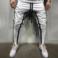 Mens Pants cotton mens sportswear pants casual stretch mens fitness trousers tight sports pants trousers jogger