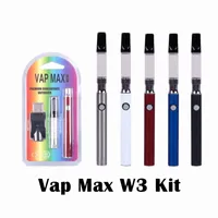 VAP MAX W3 KIT 350 MAK VERTEX VOORWAT BATTERIJ VV Variabele Voltage 510 Voorverwarming Vape 0.5 ml 1 ml Cartridge Fit Vaporizer USB-oplader Vape Pen