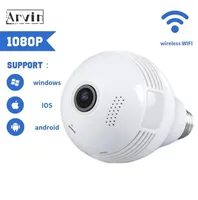 Kameras 360 Birnenlampe Kamera LED-Licht 960P Wireless WiFi Home Überwachung IP CCTV Camaras de seguridad Kamera-Cam IP5080