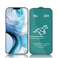 Volledige Cover Gehard Glas voor iPhone 12 11 Pro Max Max Tempered Glass Screen Portectors voor iPhone XR XS 8Plus SE Glas Case Friendly