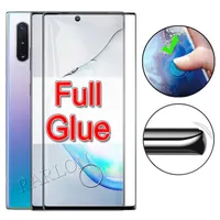 Premium Full AB Glue 3D Zakrzywiony ekran Film Ochroń Pełny klej do temperamentu dla Samsung S23 Ultra S22 5G S21 Ultra S20 S10 Plus S9 S8 Galaxy Note 20 10 9 8