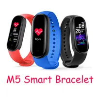 multifuncional M5 inteligente pulseras de reloj de pulsera rastreador de ejercicios M5 inteligente con la carga de banda magnética monitor de presión arterial del ritmo cardíaco