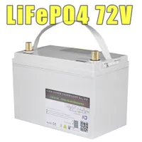 72V LIFEPO4 Elektrisk cykel Scooter Batteri 72V 20AH 30AH IP68 Vattentät uppladdningsbart batteri