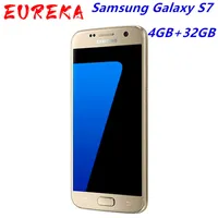 Oryginalny Samsung Galaxy S7 G930A G930T G930P G930V G930F Odblokowany telefon OCTA Core 4 GB / 32 GB 5.1Inch 12mp odnowiony telefon komórkowy