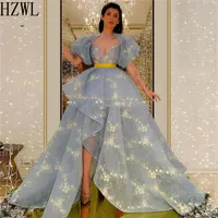 Applique Lace Prom Klänningar Saudiarabien Formella klädkvällar med jacka Abendkleider Weddings Party Dress Robe de Soiree