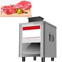 2020 Автоматическая электрическая Мясо Овощной резки Grinder машина резки мяса Meat ножевой блок из нержавеющей стали Slicer 220