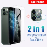 Protetor de vidro temperado de capa total para iPhone 14 14Promax 14Pro 14Plus 13Promax 13Pro 13 12 Pro 11 Promax x Xr XS Max Camera Lens Screen Protector
