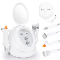 EE. UU. Hydro Dermabrasion Microdermoabrasión Facial Clearner Máquina Levantamiento de la piel Hidratar la máscara de fotón LED para el rejuvenecimiento de la piel